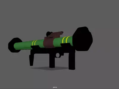 RGW 60mm Grenade Launcher  Replica High Detail 3D Printed Model 3D model