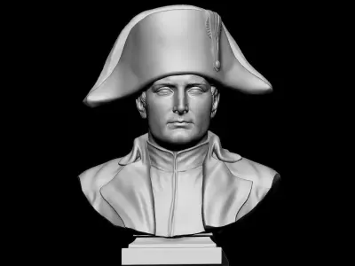 Napoleon Buonaparte v2 With hat 3D print model