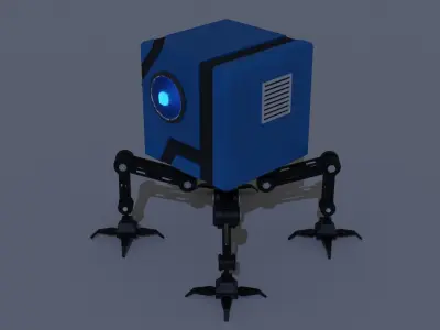 Cub Robot  Free 3D model