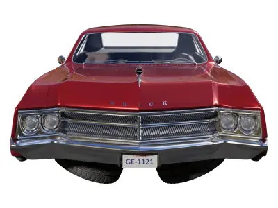 1966 Buick Wildcat Sci-Fi Free 3D model