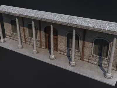 historical House 1 3D model