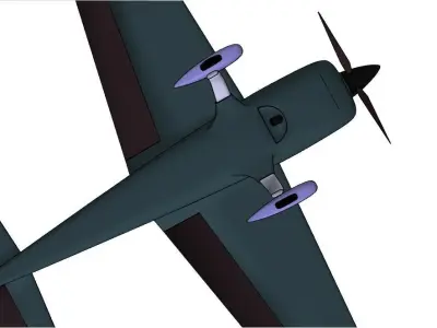Extra 330sc Low-poly 3D model