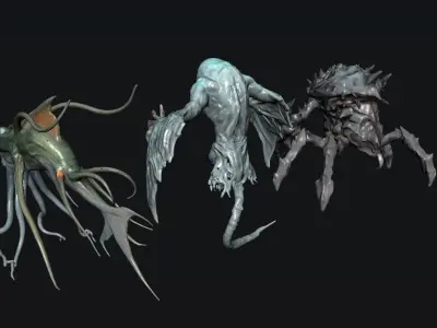 Creature Monster 3D model