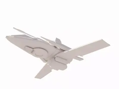  Spaceship-spacecraft-Ultra17 3D model