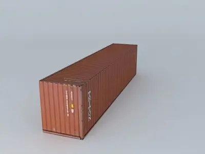 Triton Container 40 Free 3D model