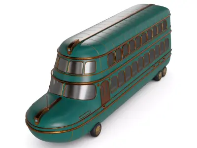 Amphibious Bus 3D model