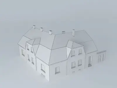 Building in Frankopanska str SIsak Free 3D model