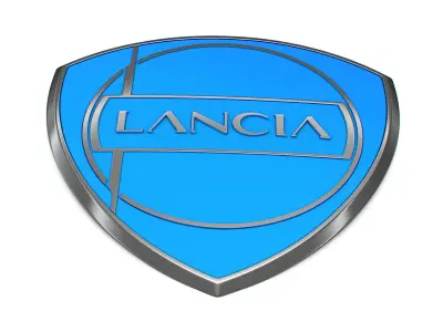 lancia logo 3D model by Sergey