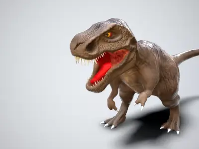 Tyrannosaurus Rex  Low-poly 3D model purchase