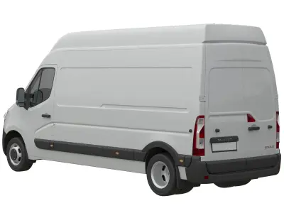 Renault Master 2015 PanelVan L3H3 RWD 3D model