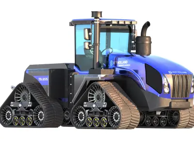 newholland t9 655 smarttrax 3D model