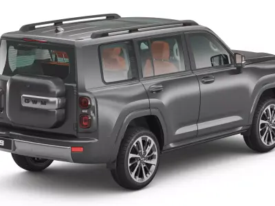 2026 GWM Haval H9 with Interior  3D model