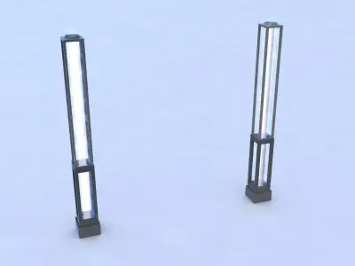 Quantic Bubble Gate 3D model