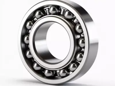 Industrial Ball Bearing Mechanism 3D model
