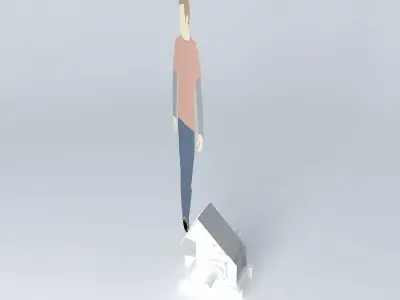 Water turbine crossflow  Free 3D model