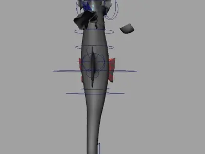 Rig Horsi Low-poly 3D model
