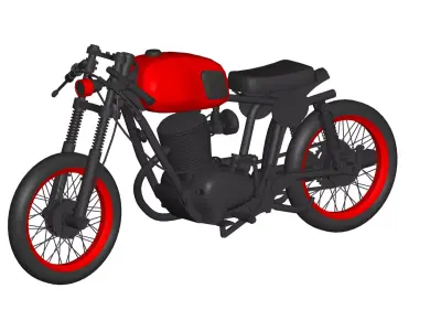 Gilera 160SS 3D model