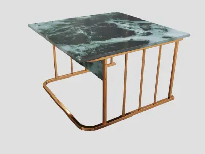 Modern Nesting Coffee Table Part 1 3D model