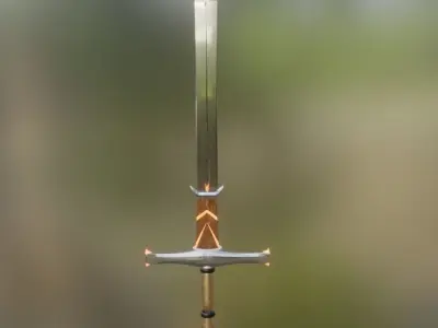 Medieval Weapon Pack Low-poly 3D model