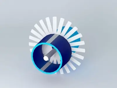 World Dynamics Engines Lancoln Free 3D model