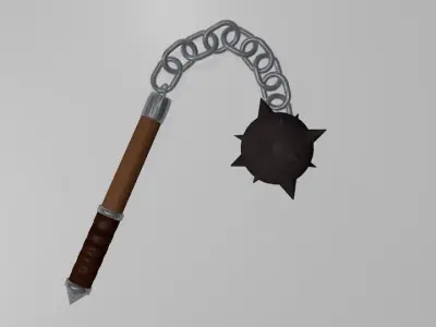 Flail Mace 3D model