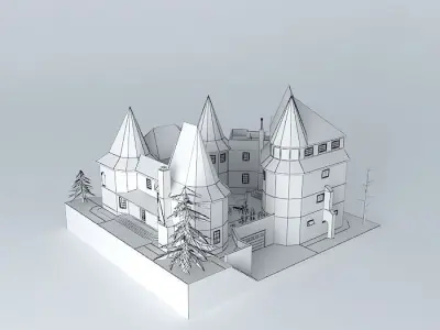 Another Old Castle Free 3D model