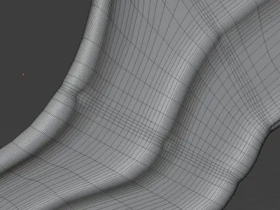 Bat Wings Low-poly 3D model