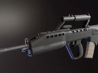 SAR 21 Rifle Low-poly 3D model