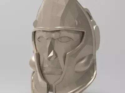 mask - antique 3D print model
