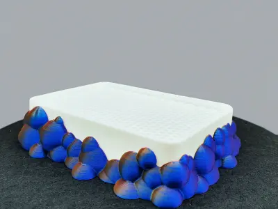 BUBBLES SOAP CONTAINER NO SUPPORTS MULTI PART 3D print model