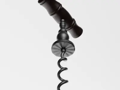 Victorian Corkscrew 3D model