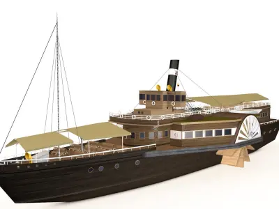 Ship historical Free 3D model