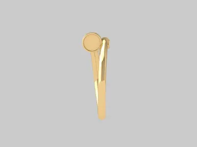 Wedding Ring 3D print model 74