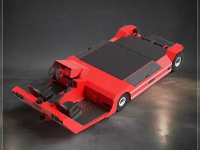 Lektro Pushback Aircaft Tug 88 3D print model