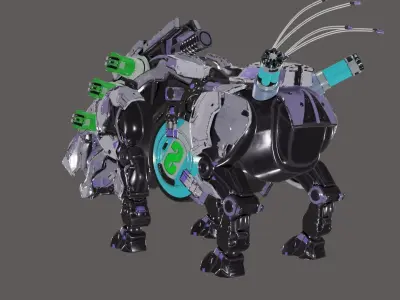 Cyber Dog Horizon zero dawn  3D model