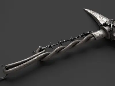 Modifiable Strike Weapon 01 3D model