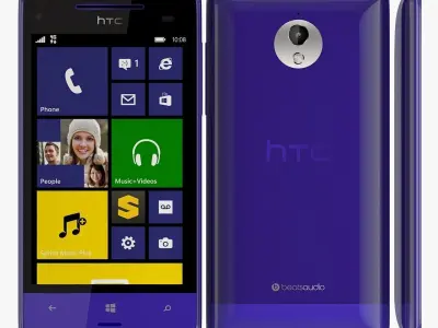 61 HTC Cellphones Collection 3D model