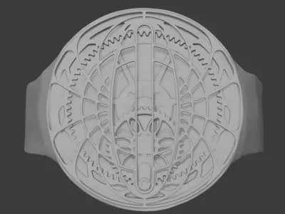Gear Ring 3D print model