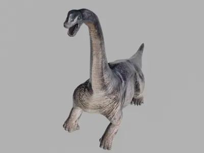 Brachiosaurus dinosaur Low-poly 3D model order