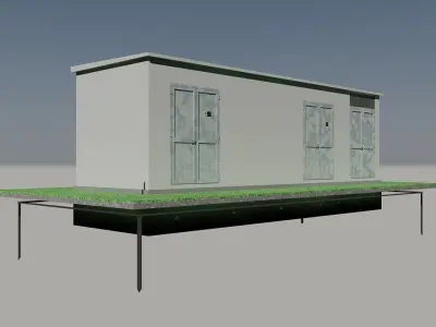 Distribution Station Free 3D model