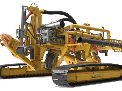 Arthropod 600 Subsea Pipeline Trencher 3D model