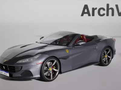 ArchViz Car Assets P13 - Unreal Engine 5 3D model