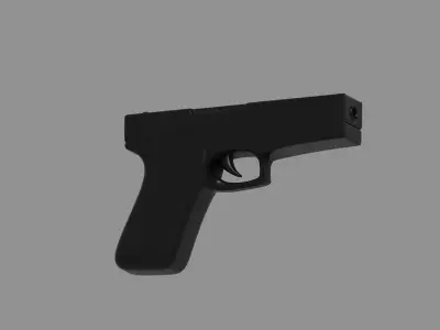 Pistol Gun 3D model order