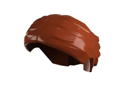 Custom3Dprint Minifigure Accessory - Minifigure Hair S2 - 029 3D print model