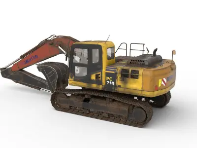 Excavator   3D model by IgYerm