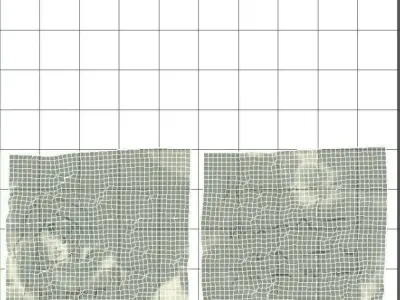 Crumpled paper 3D model