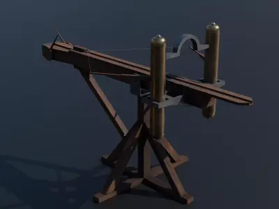 Ancient Roman Scorpio Low-poly 3D model