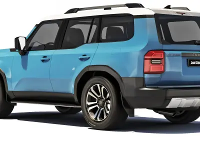 Toyota Land Cruiser 250 Prado 2024 3D model get
