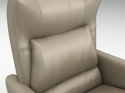 Deck chair fallow Deck chair 3D model