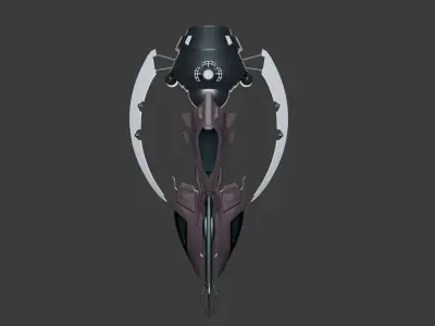 Code Lyoko Skidbladnir -Skid 3D model